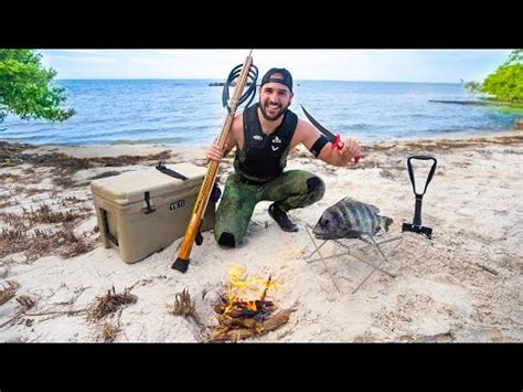 Spearfishing For Survival On An Abandoned Island  Ep4